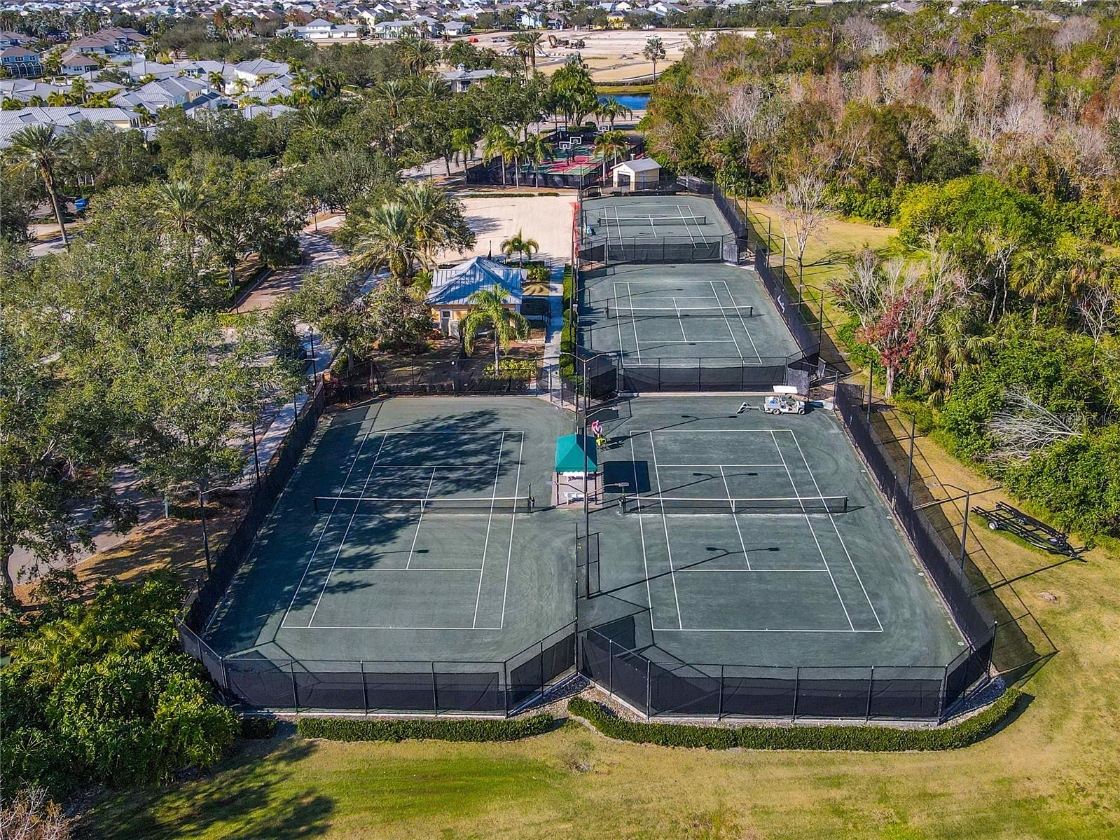 Tennis courts