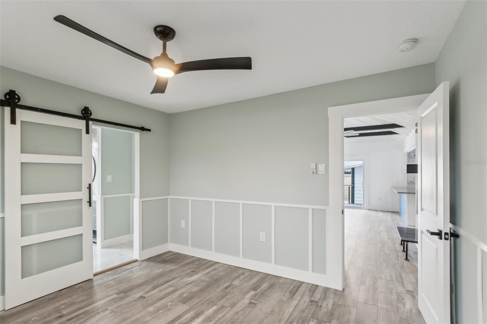 Master Bedroom with ensuite bathroom and walk-in closet.