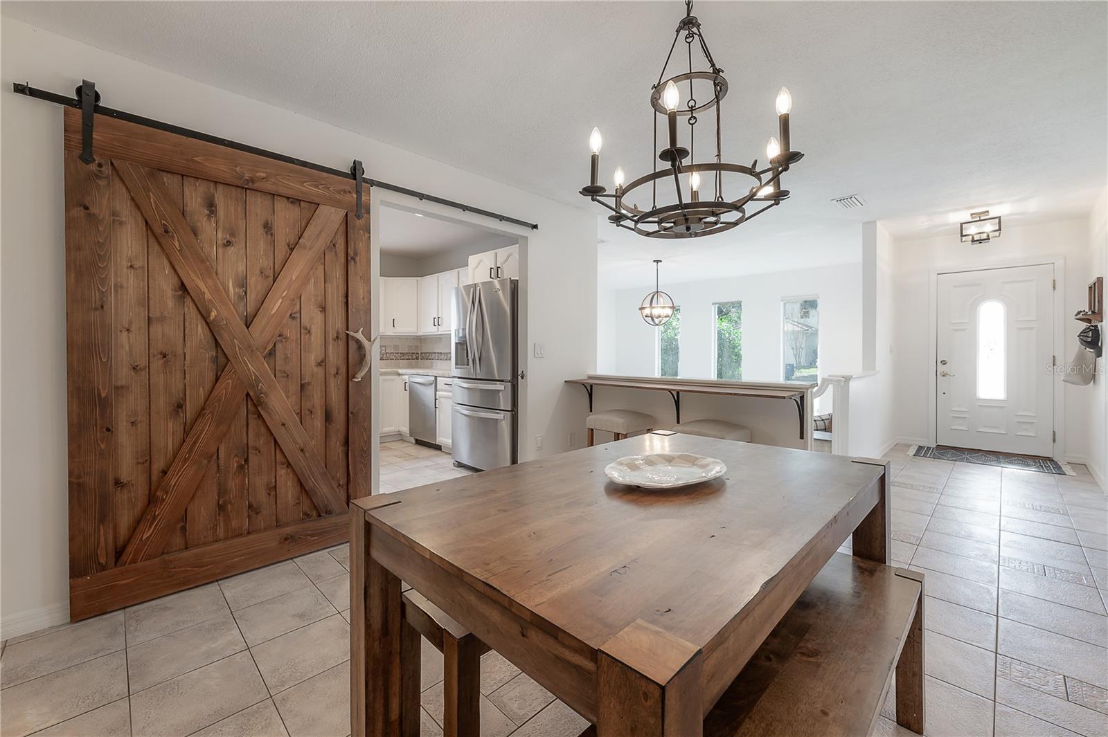 Dining Area By Kitchen