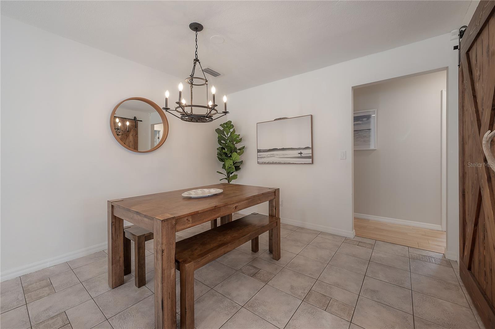 Dining Area By Kitchen