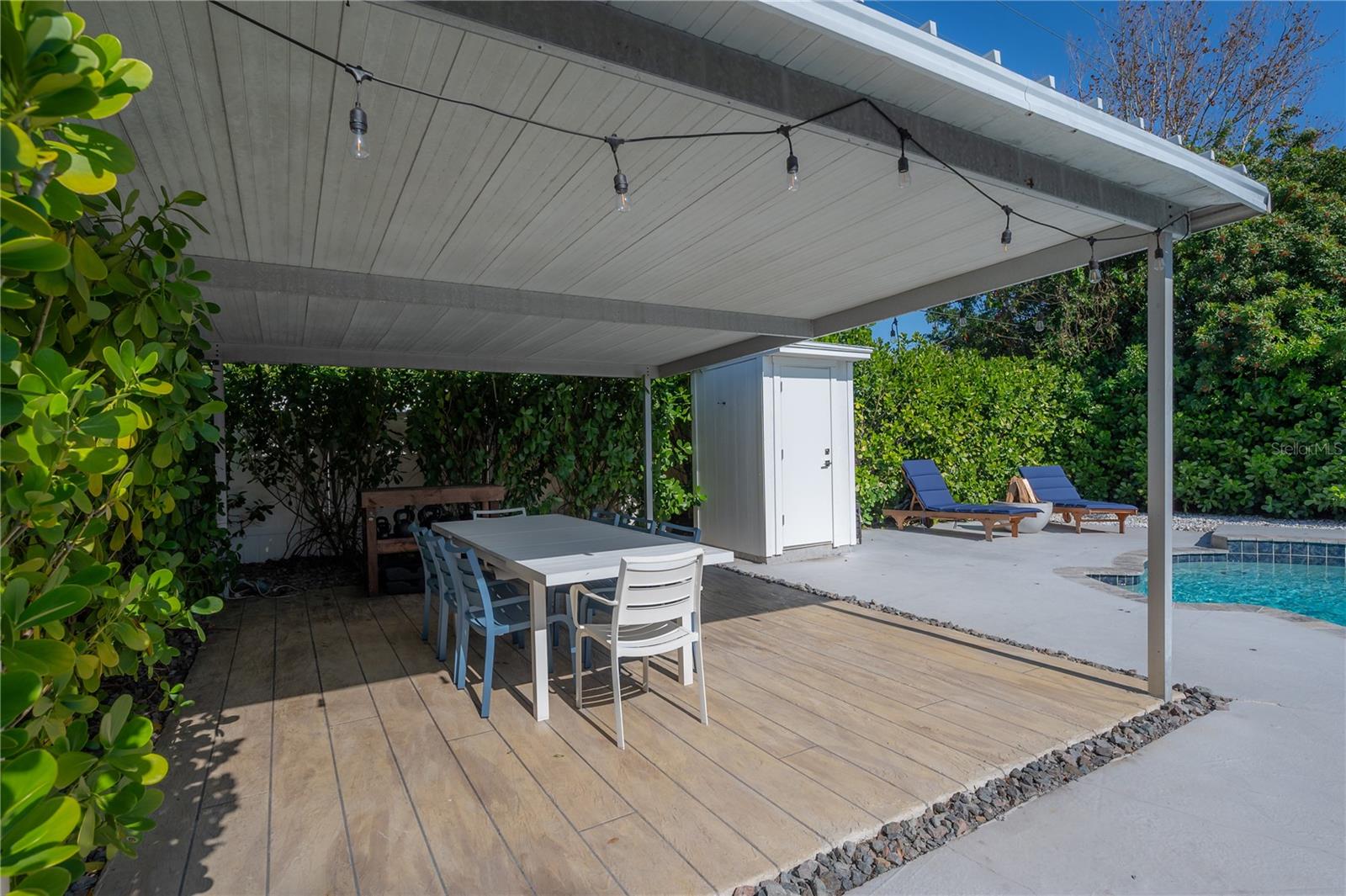 Cabana Area With Half Bath