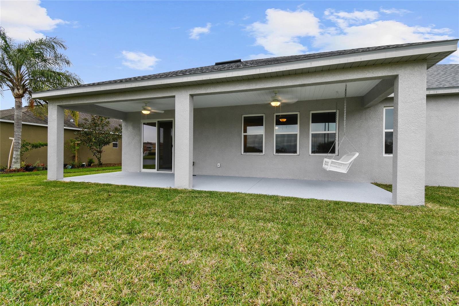EXAMPLE FINISHED HOME REAR VIEW