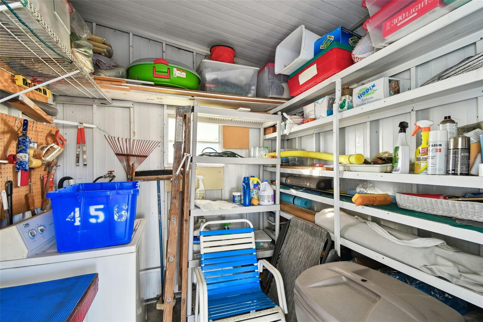 Washer/Storage Shelves