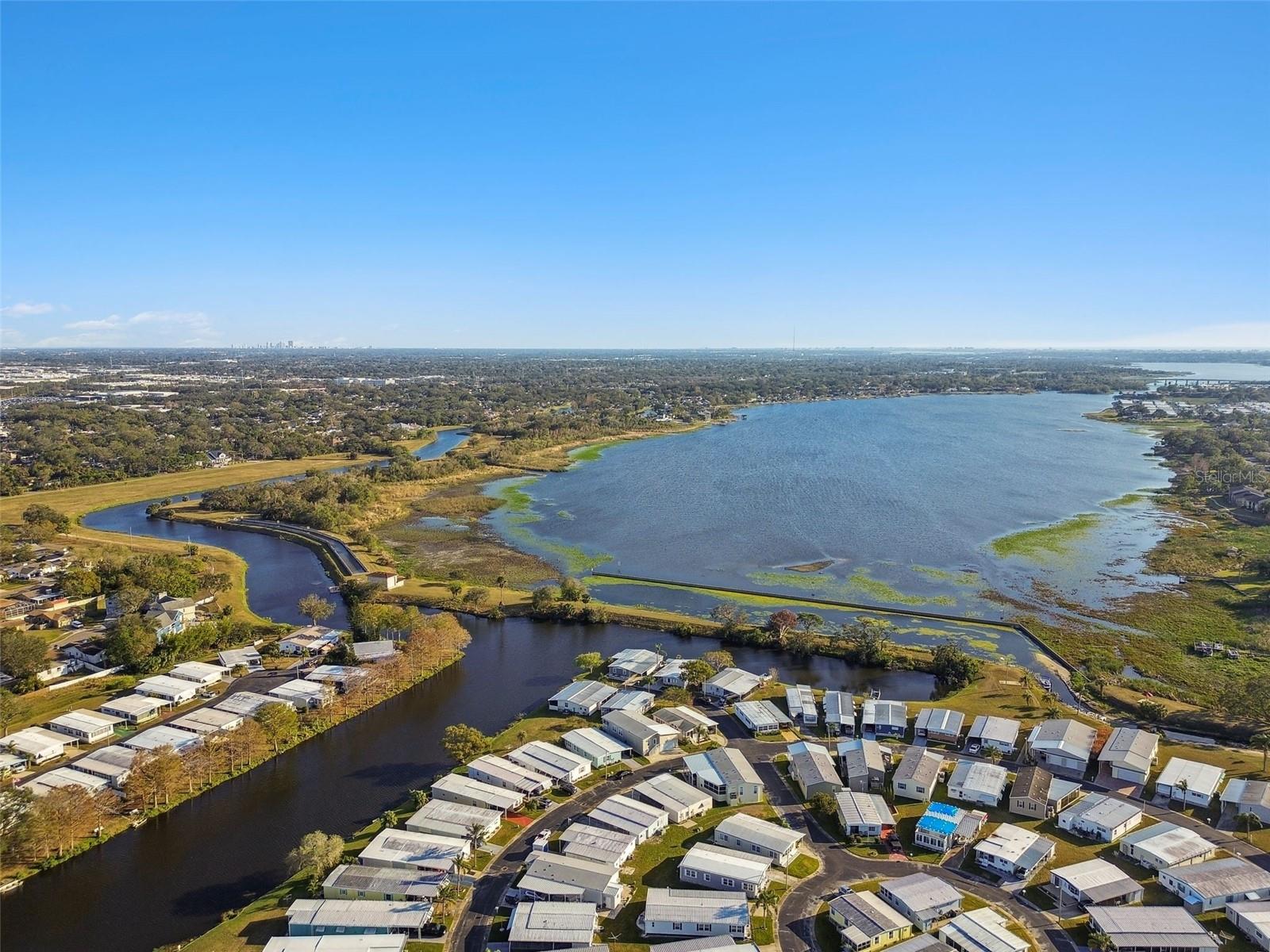 View of Lake seminole