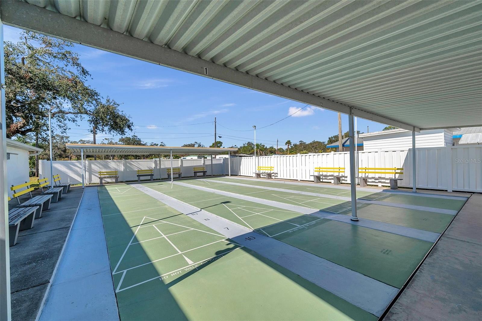 Shuffle Board Court