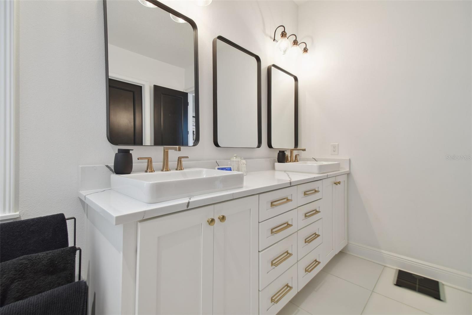 Primary Bathroom with Dual Sinks