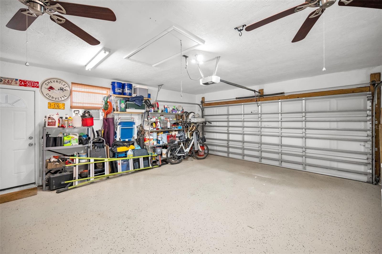 GARAGE SEALED AND COATED FLOORING