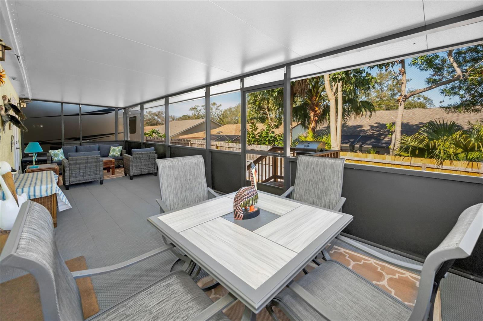 DECK TO WALK DOWN TO YOUR FENCED BACK YARD, RECENTLY METICULOUSLY LANSCAPED!