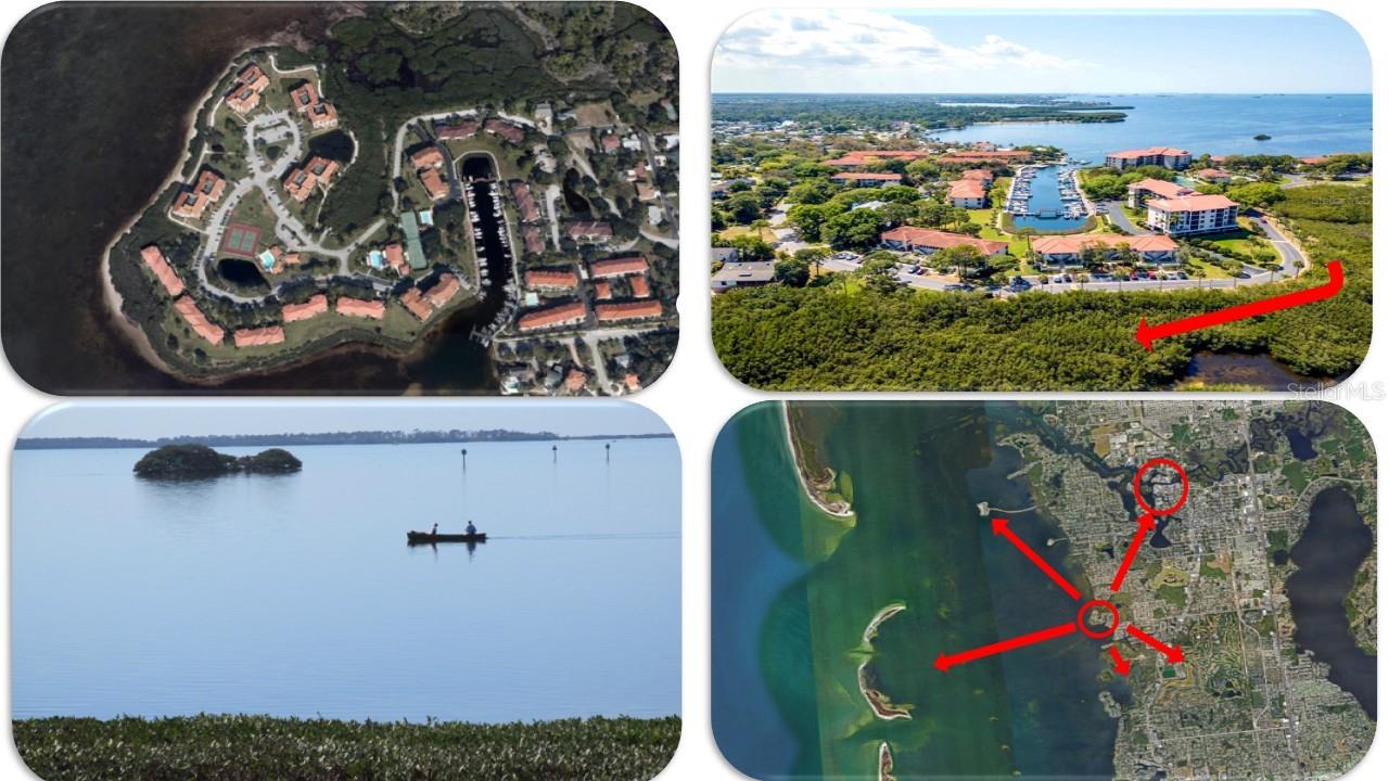 A community sitting on a peninsula on the Gulf and bordered by a nature preserve, with quick access to many white-sand barrier islands and beaches, some of which have been voted amongst the top 10 beaches in the United States.