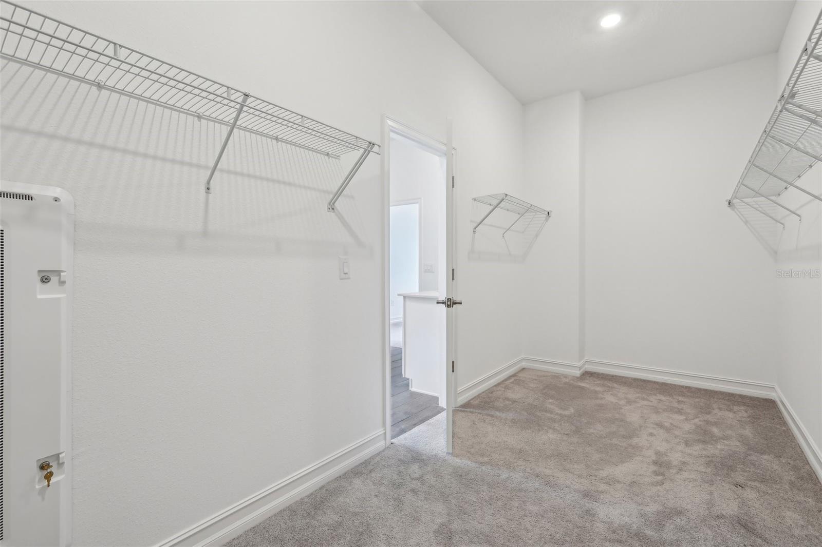 master bedroom huge walk-in closet