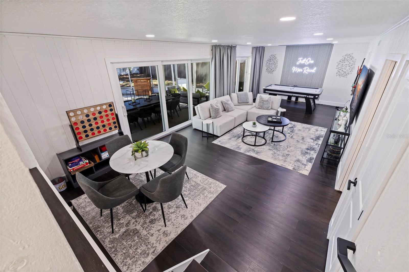 game room/family room