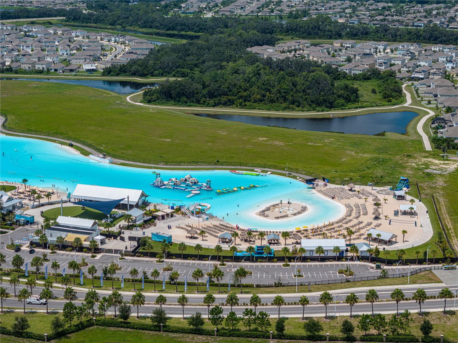 Endless Entry into the 5 ACRE Crystal Lagoon