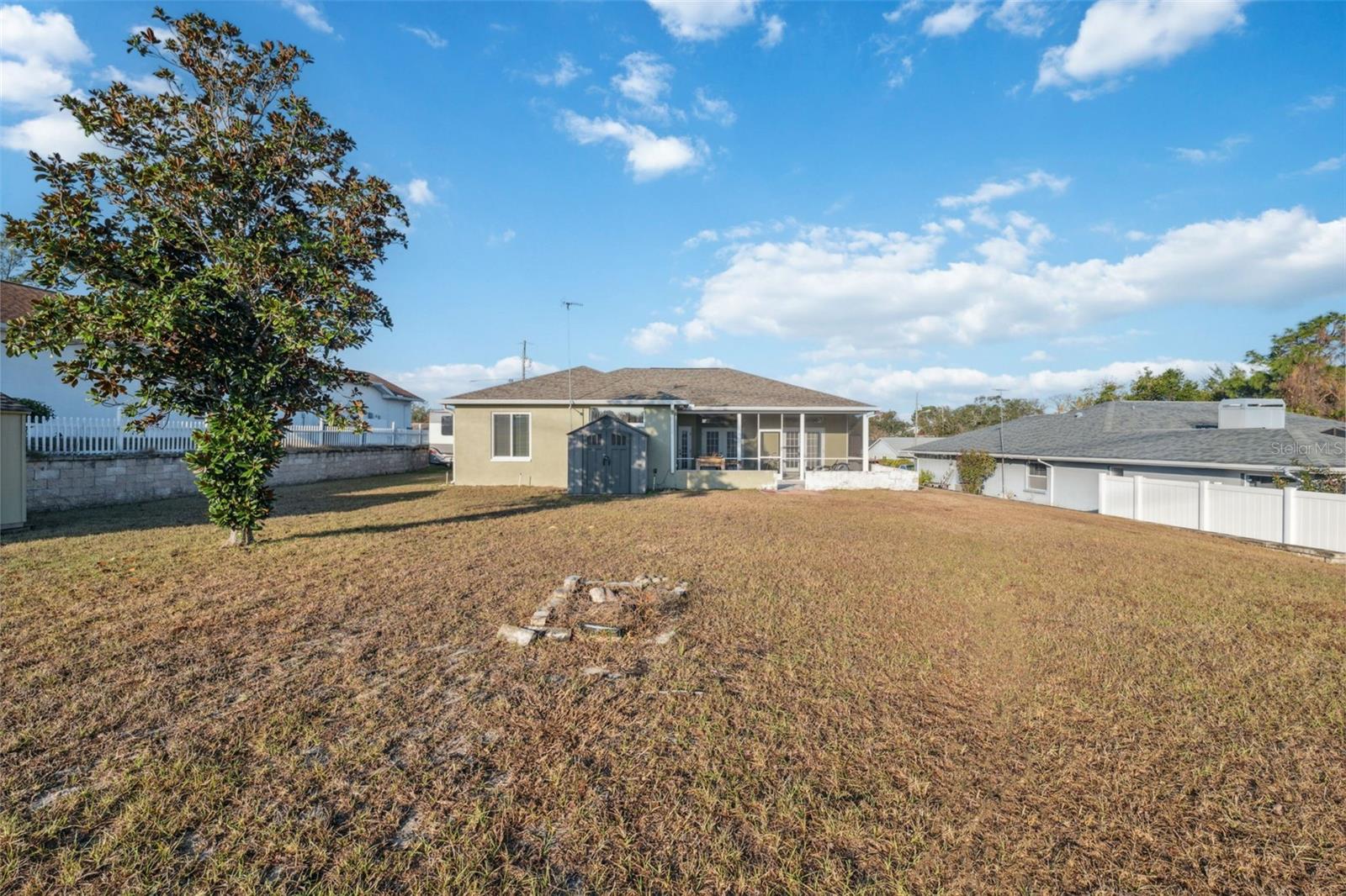 Rear Yard and Exterior