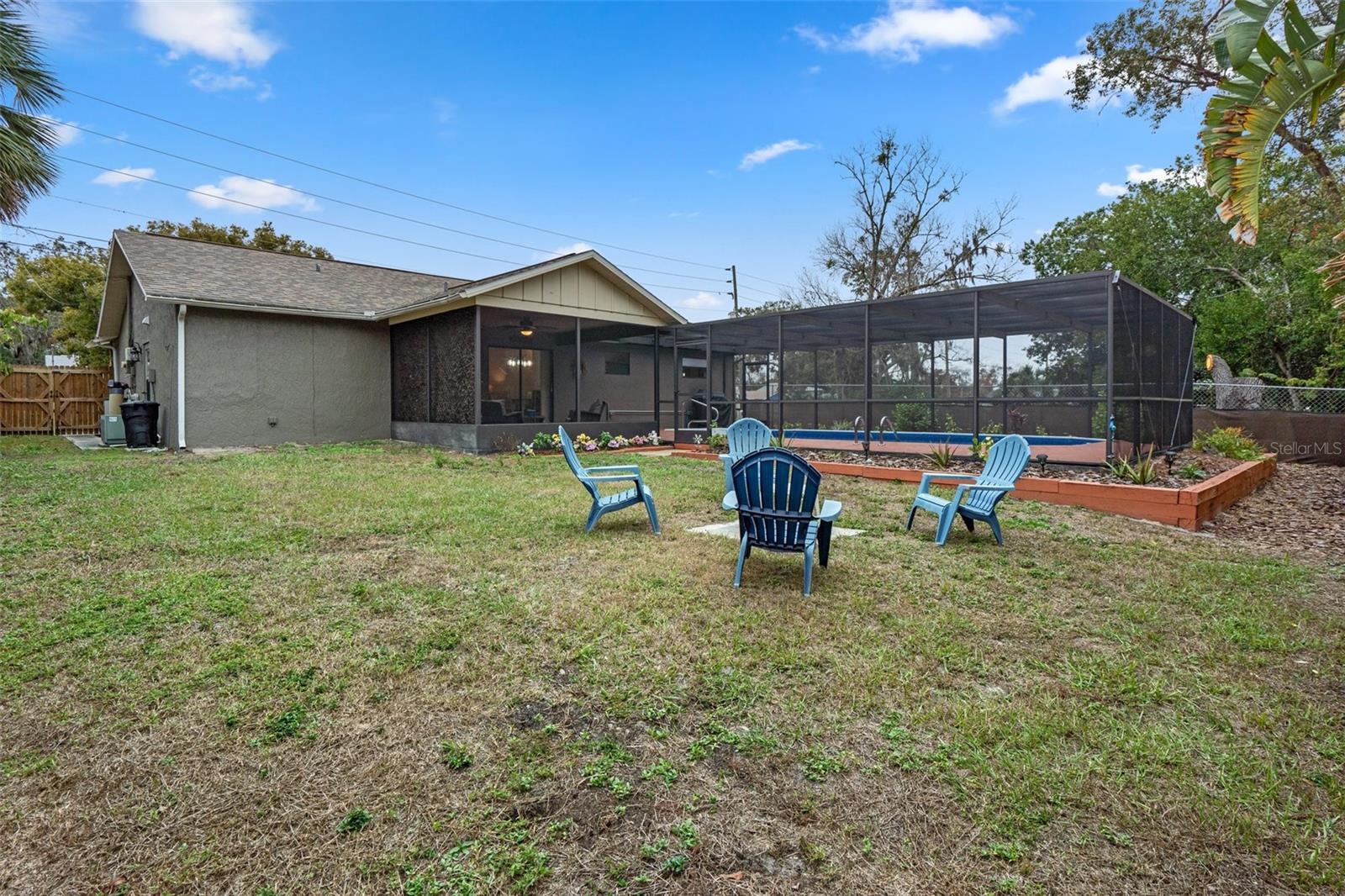 Spacious Fenced Yard