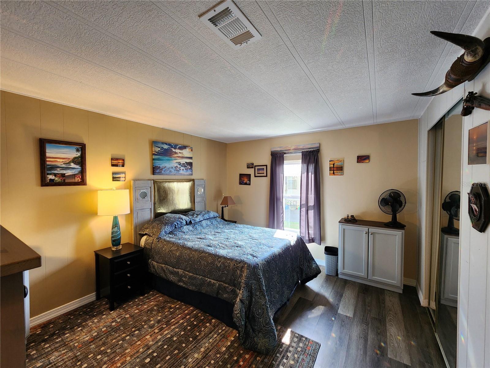 Bedroom 2 features a double closet.