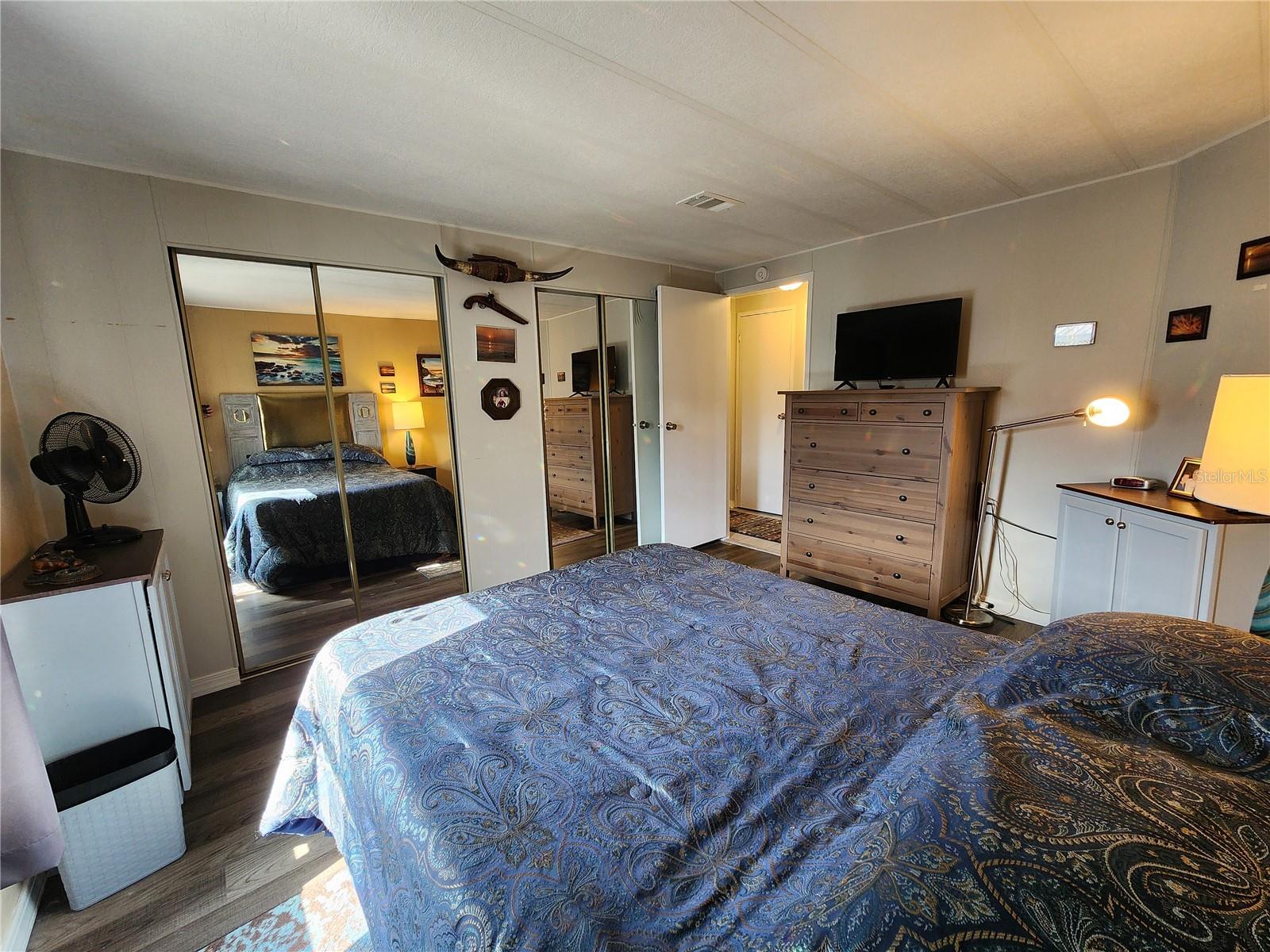 Bedroom 2 features a double closet.