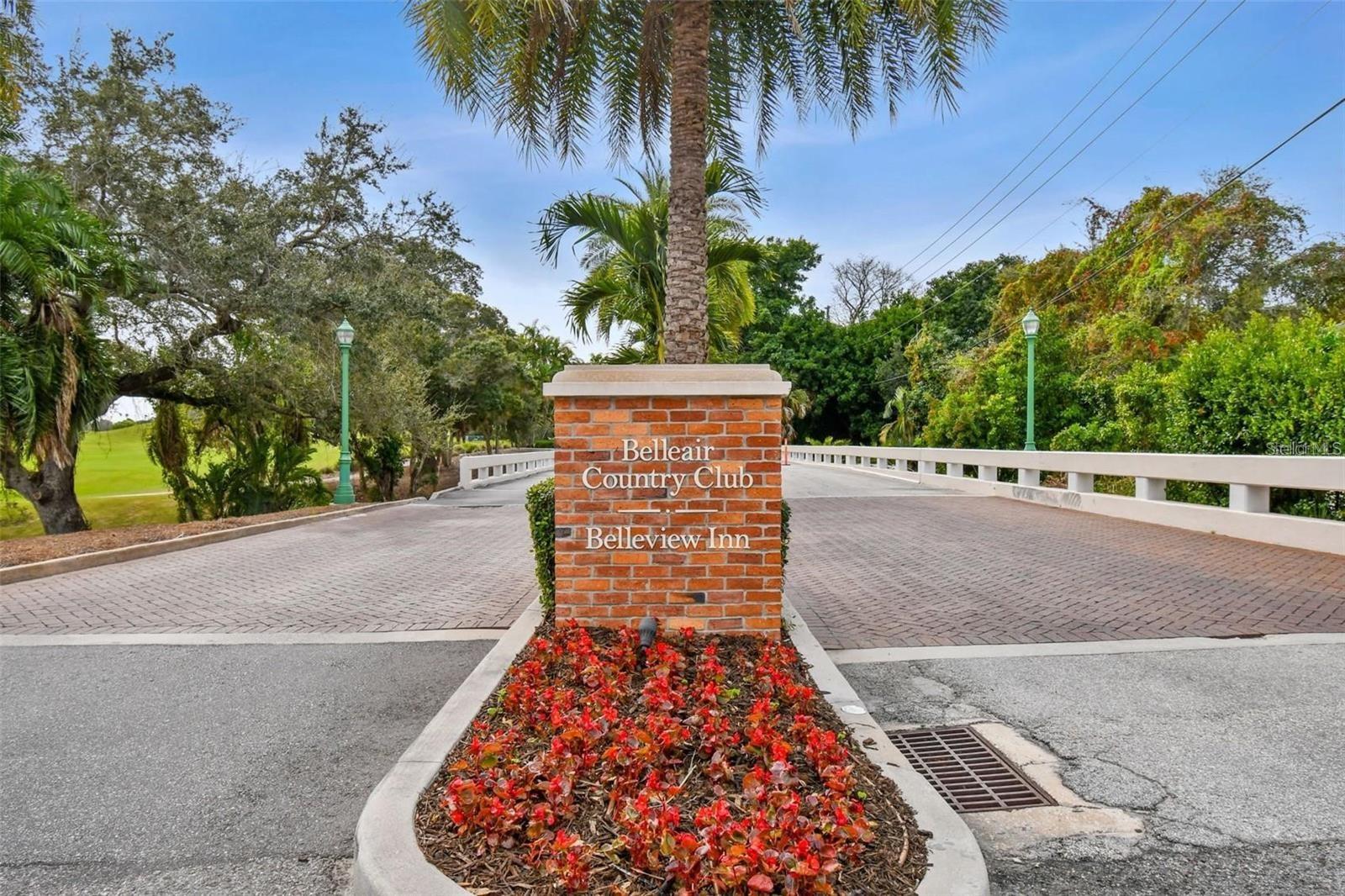 Belleair Country Club & Belleview Inn Entrance