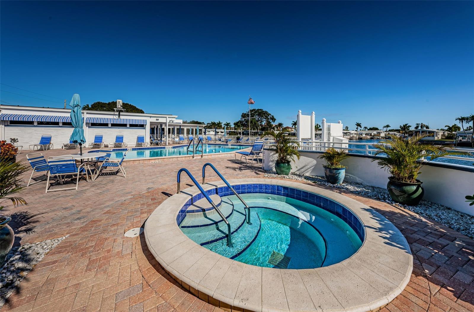 Heated Jacuzzi