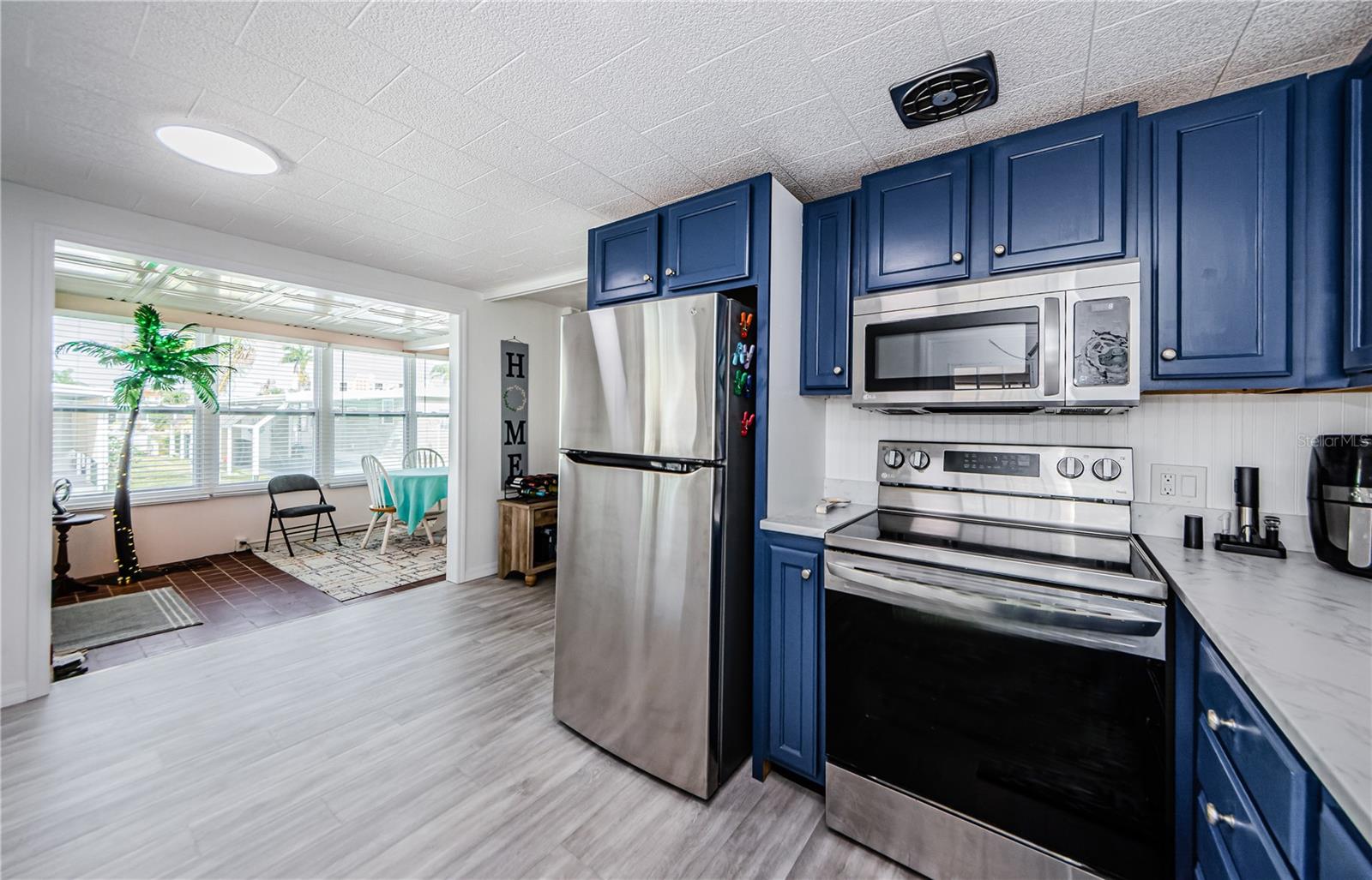 Kitchen to the Sunroom