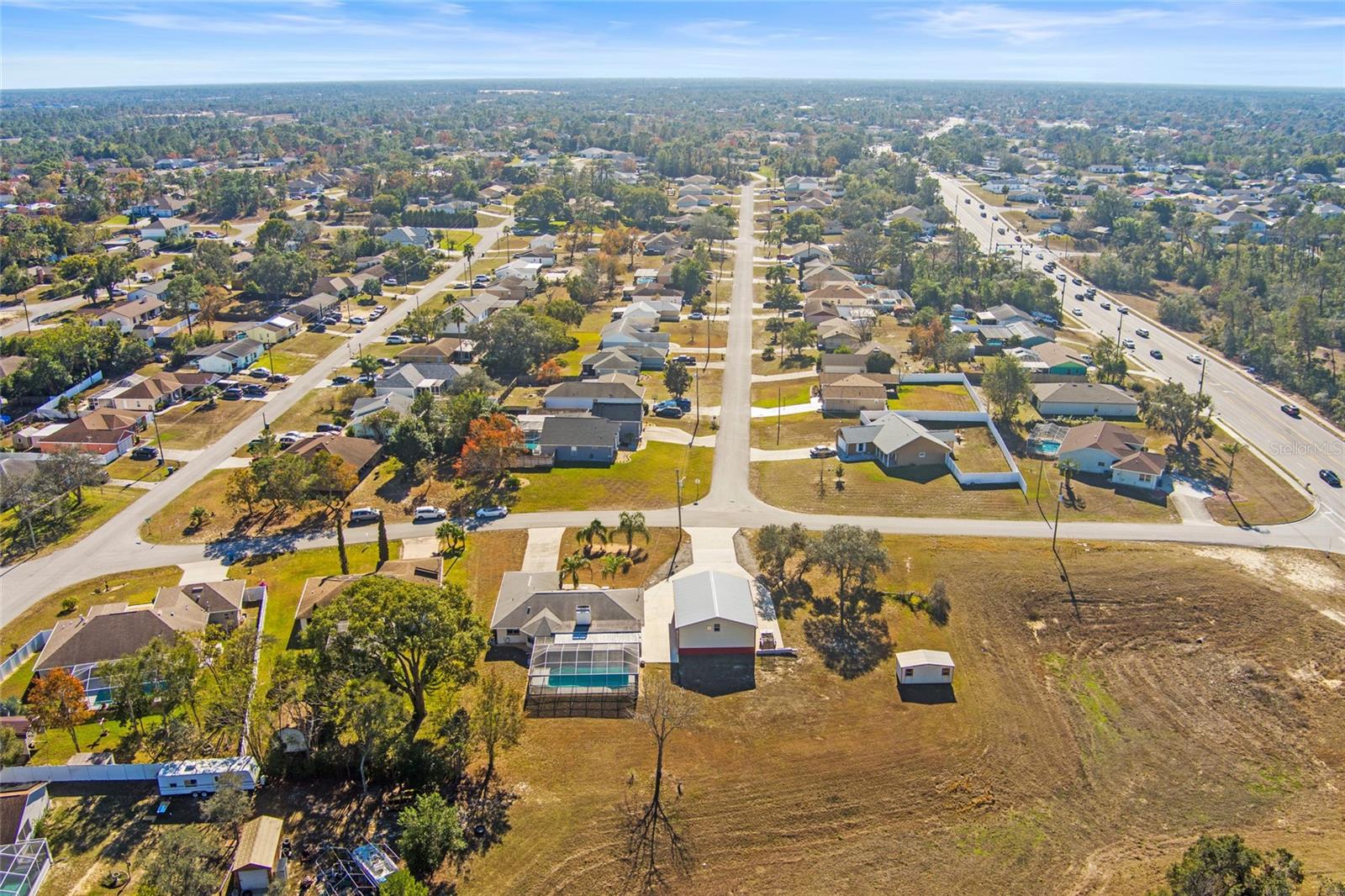 Arial of Property