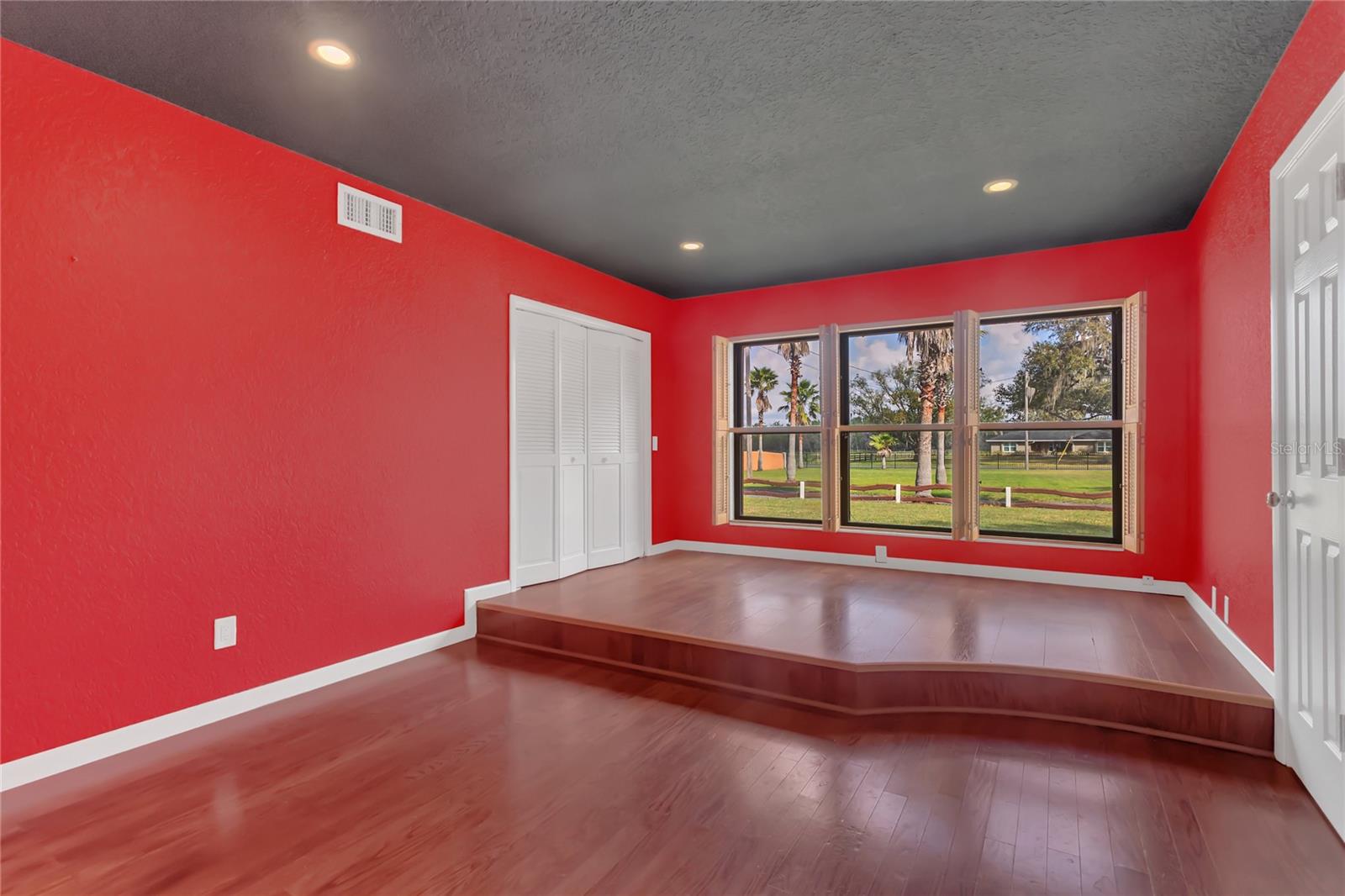 Bedroom #3 was used a theater room