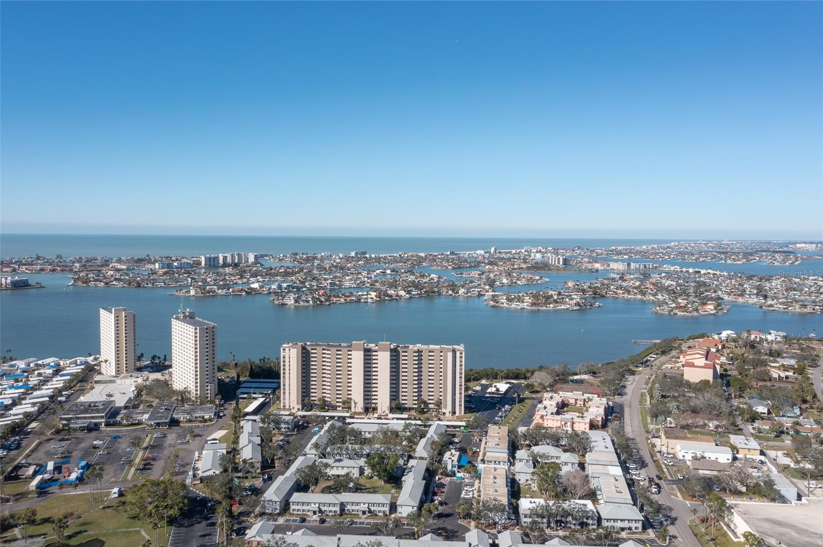 Stunning views of Boca Ciega Bay and sunset skies over the Gulf of Mexico