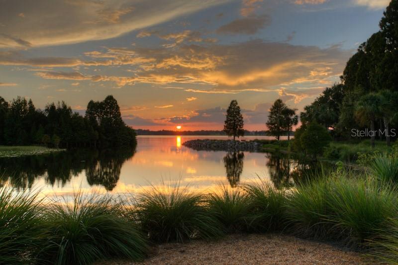 The private 37-acre Lake Hendry provides a serene setting for kayaking, canoeing, and paddle boating, perfect for those seeking a peaceful retreat within the community.