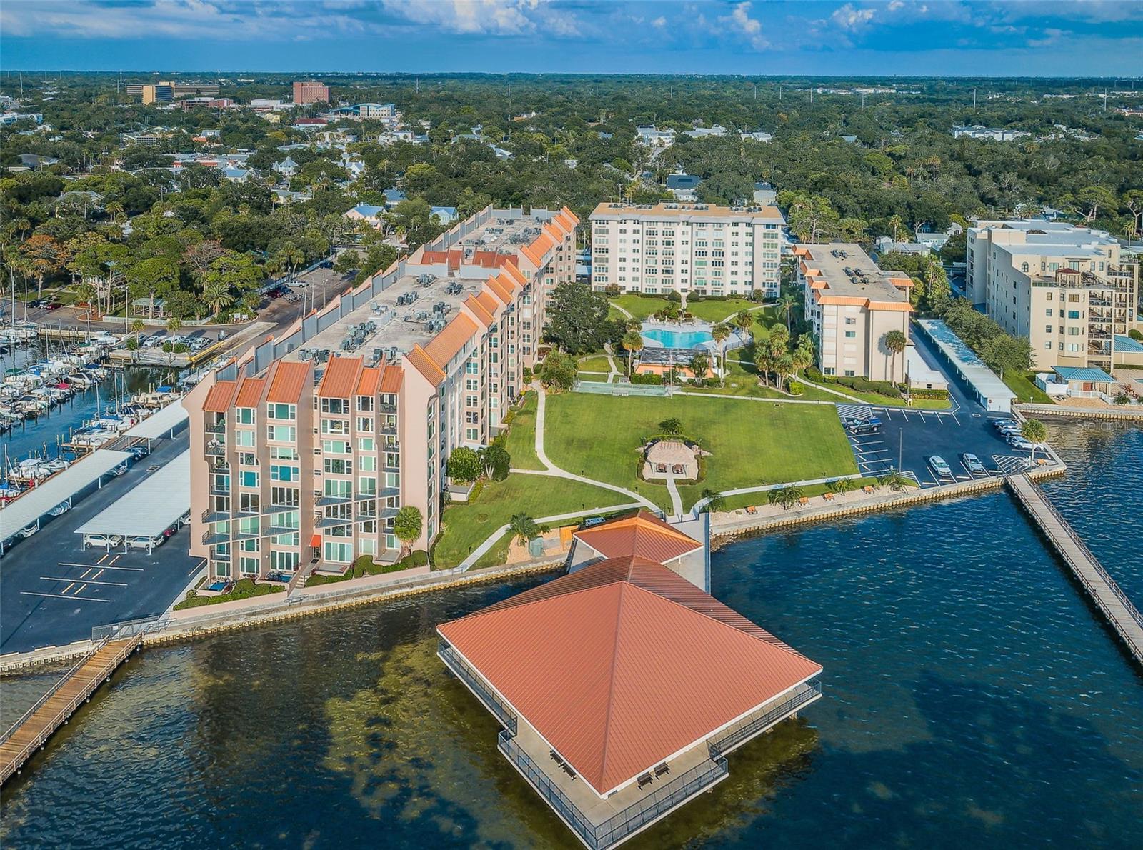 Aerial View Edgewater Arms