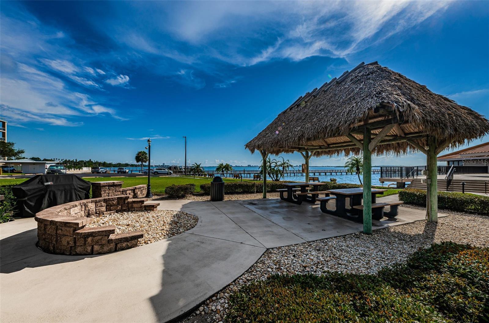 Community Gazebo & Grilling area