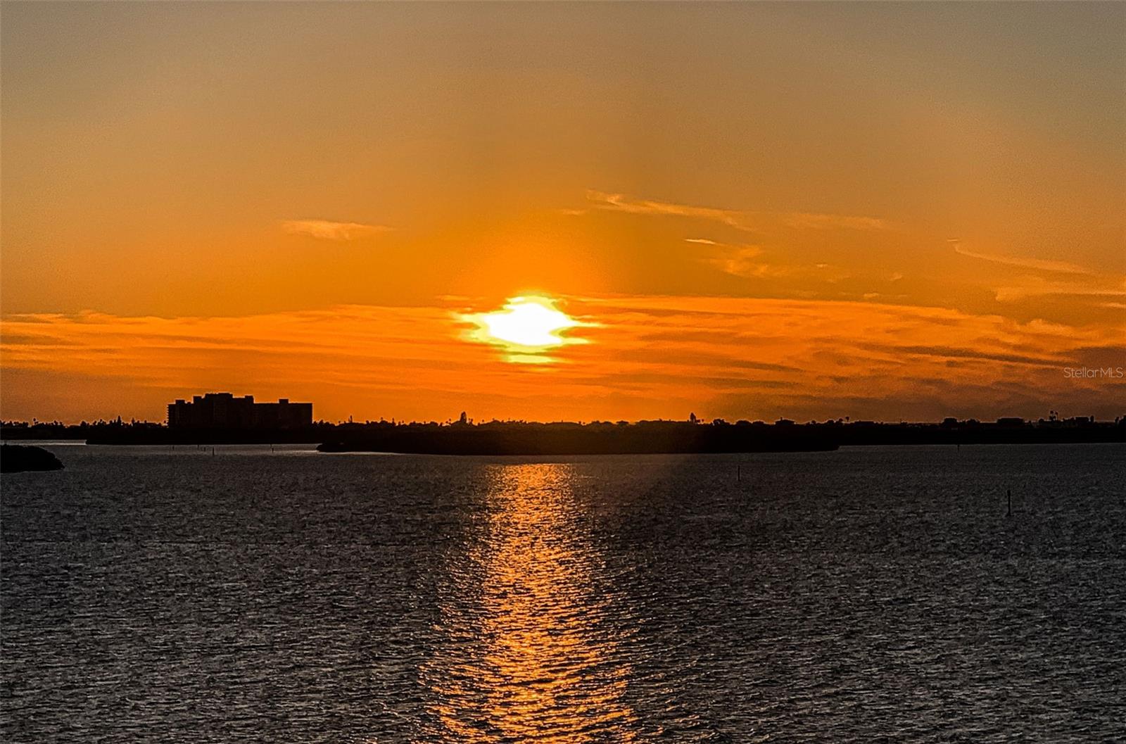 Water View with Sunset