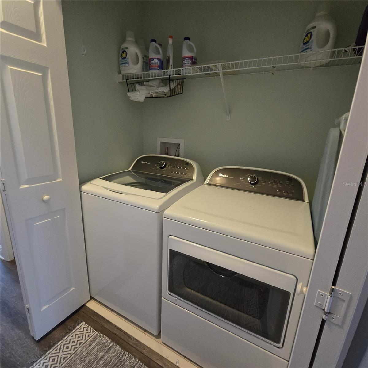 Laundry Closet upstairs