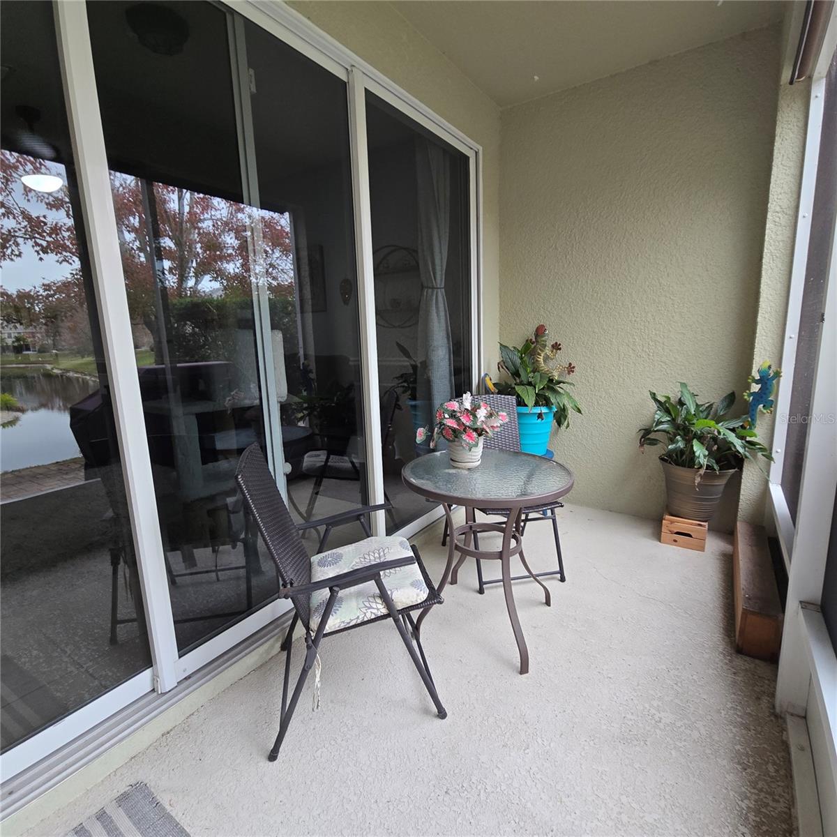 Screened patio