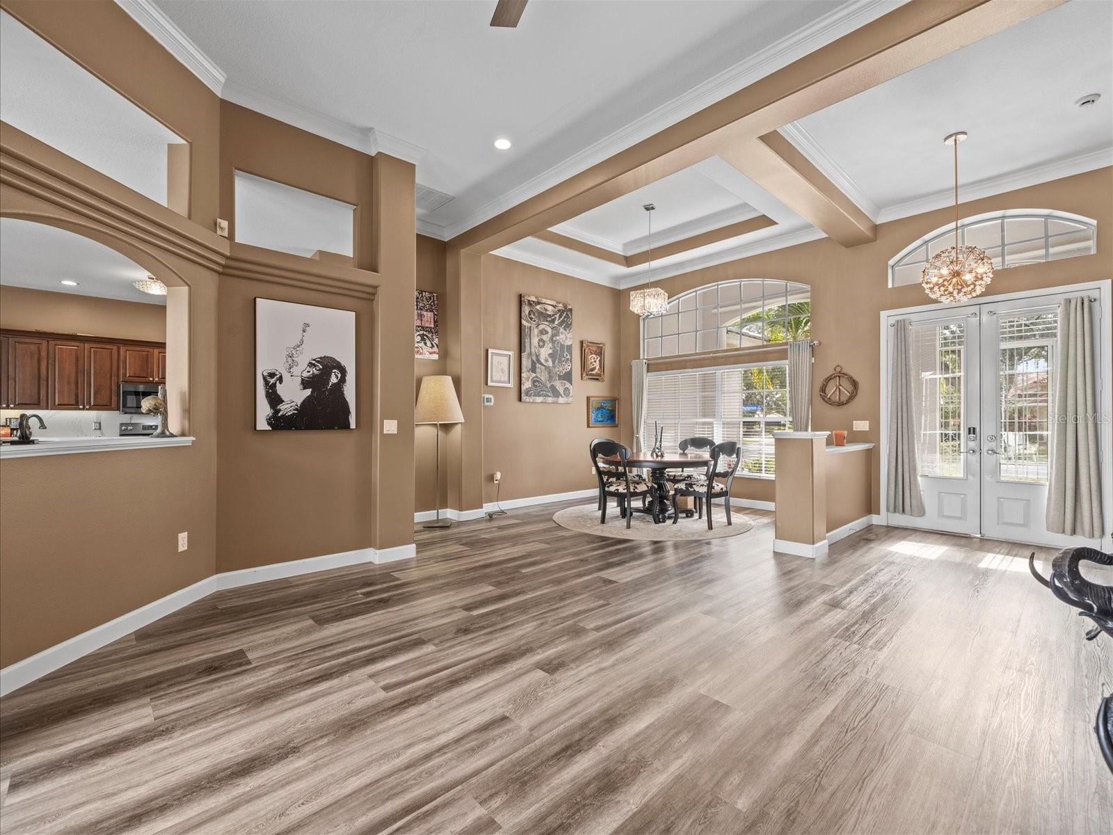 Formal Living/Dining Area