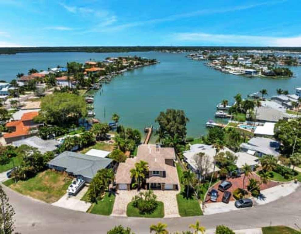 Aerial view to the Bay