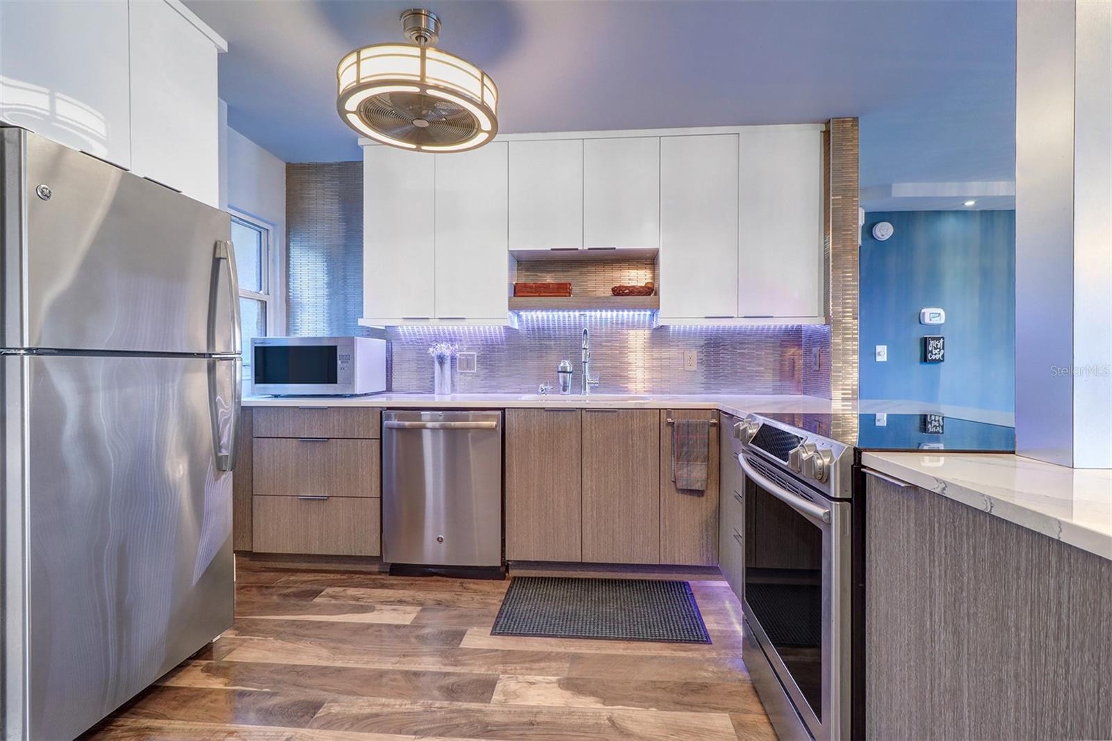 Kitchen with Stainless Appliances