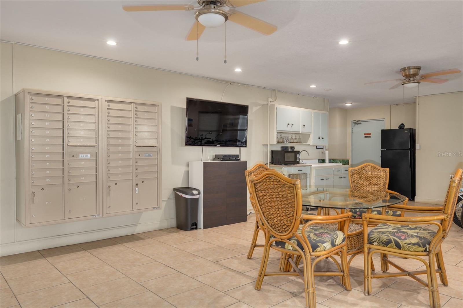 Community Room, Mailboxes, and Bike Storage