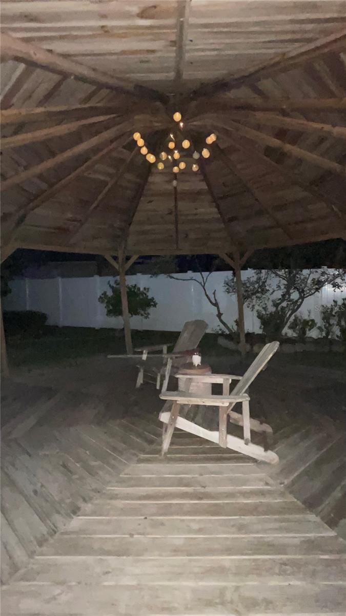 LIGHTED PERGOLA