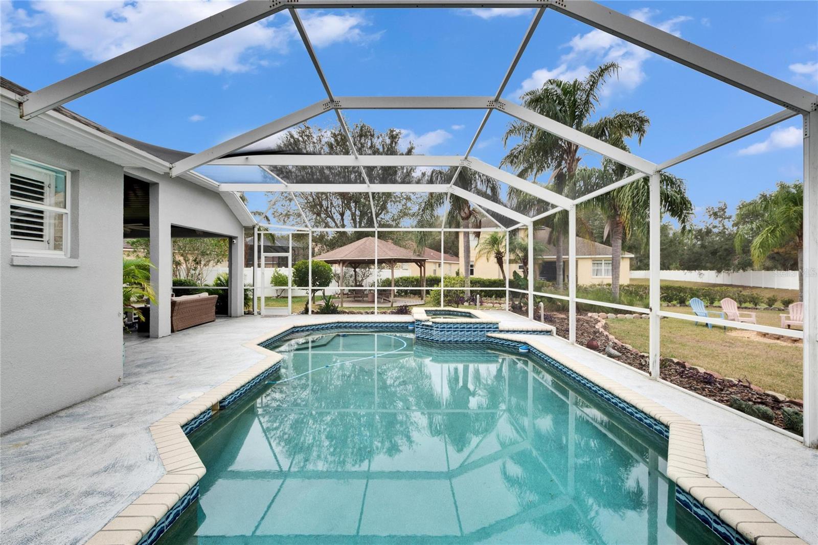 POOL AND HOT TUB