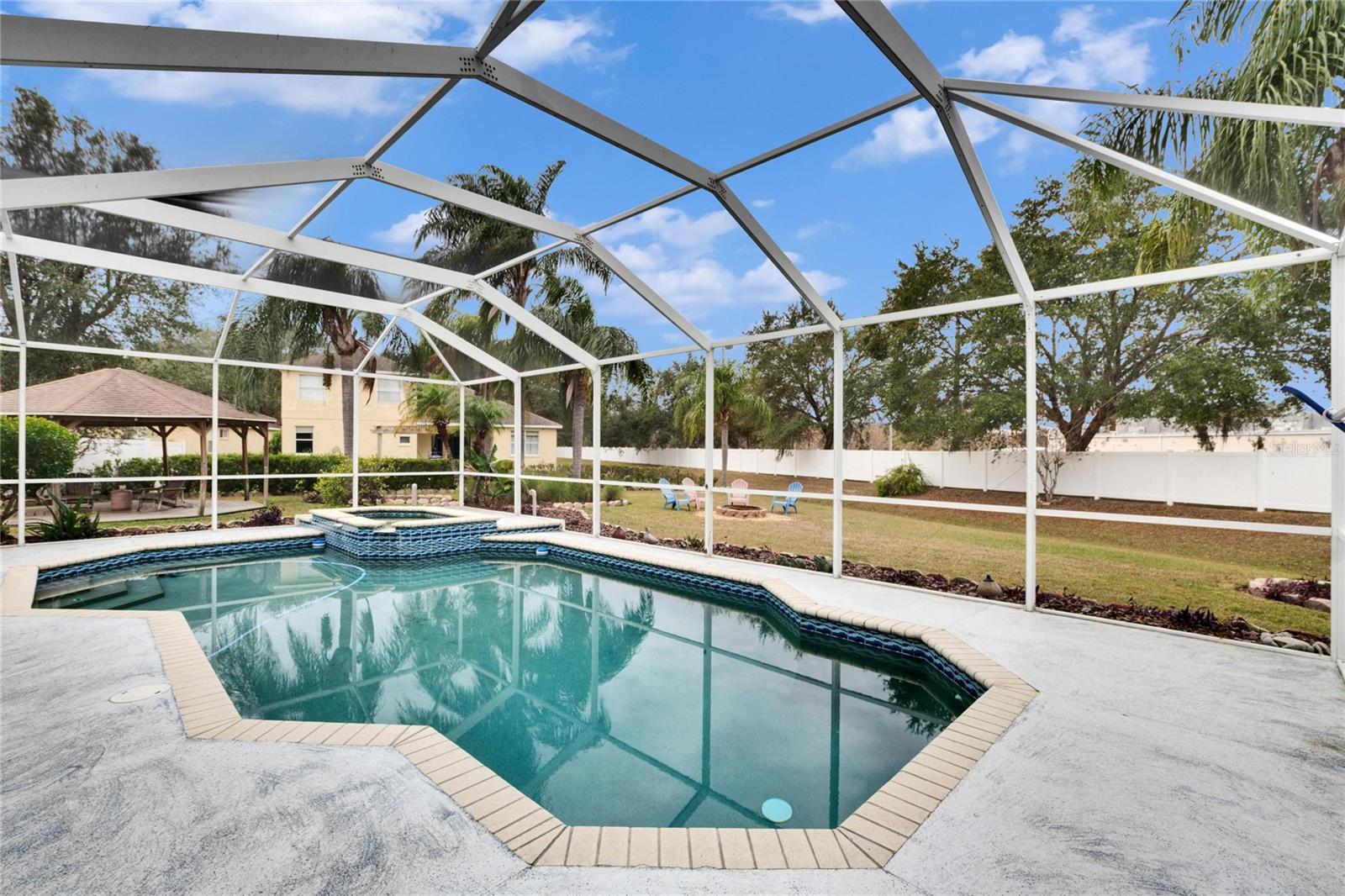 POOL AND HOT TUB