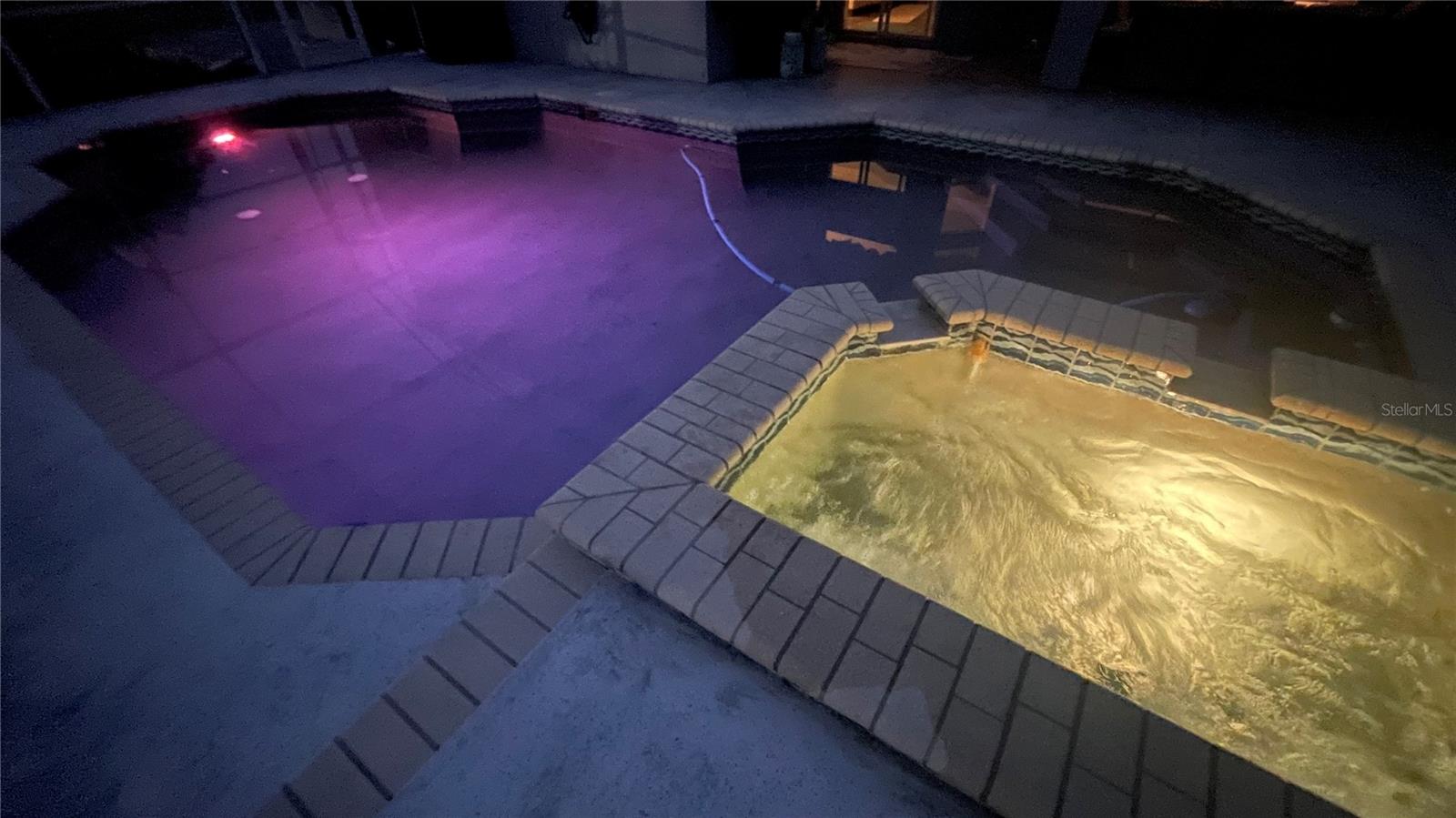 LIGHTED POOL