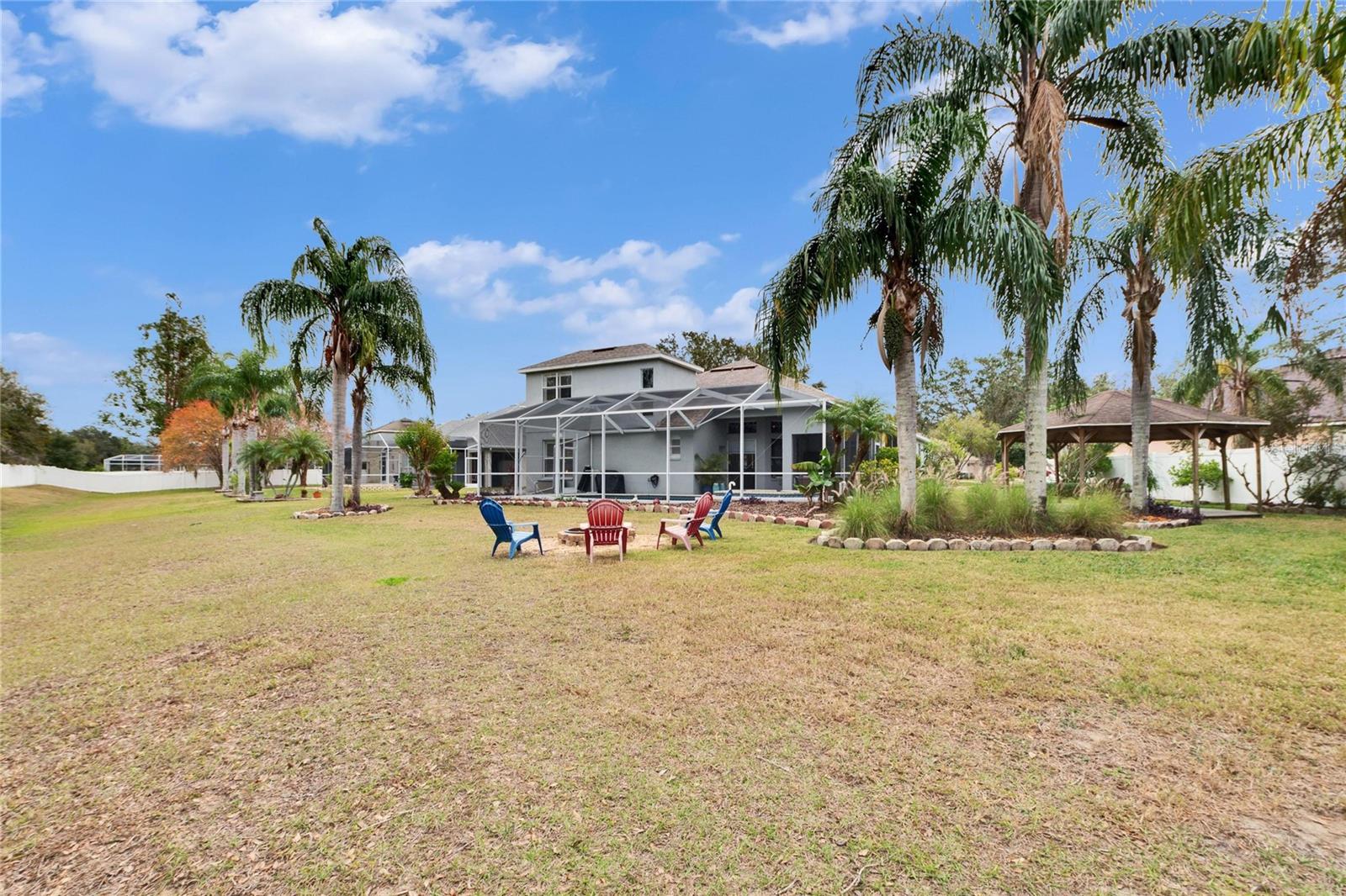 LARGE BACKYARD WITH PLENTY OF SPACE FOR THE LITTLE ONES AND FUR BABIES