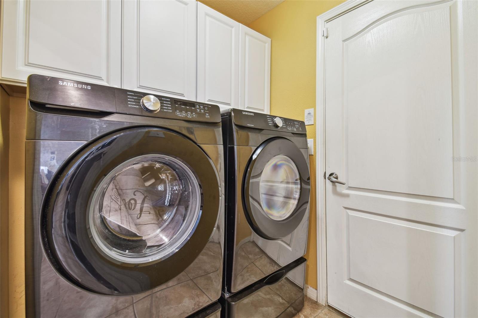 Inside laundry room