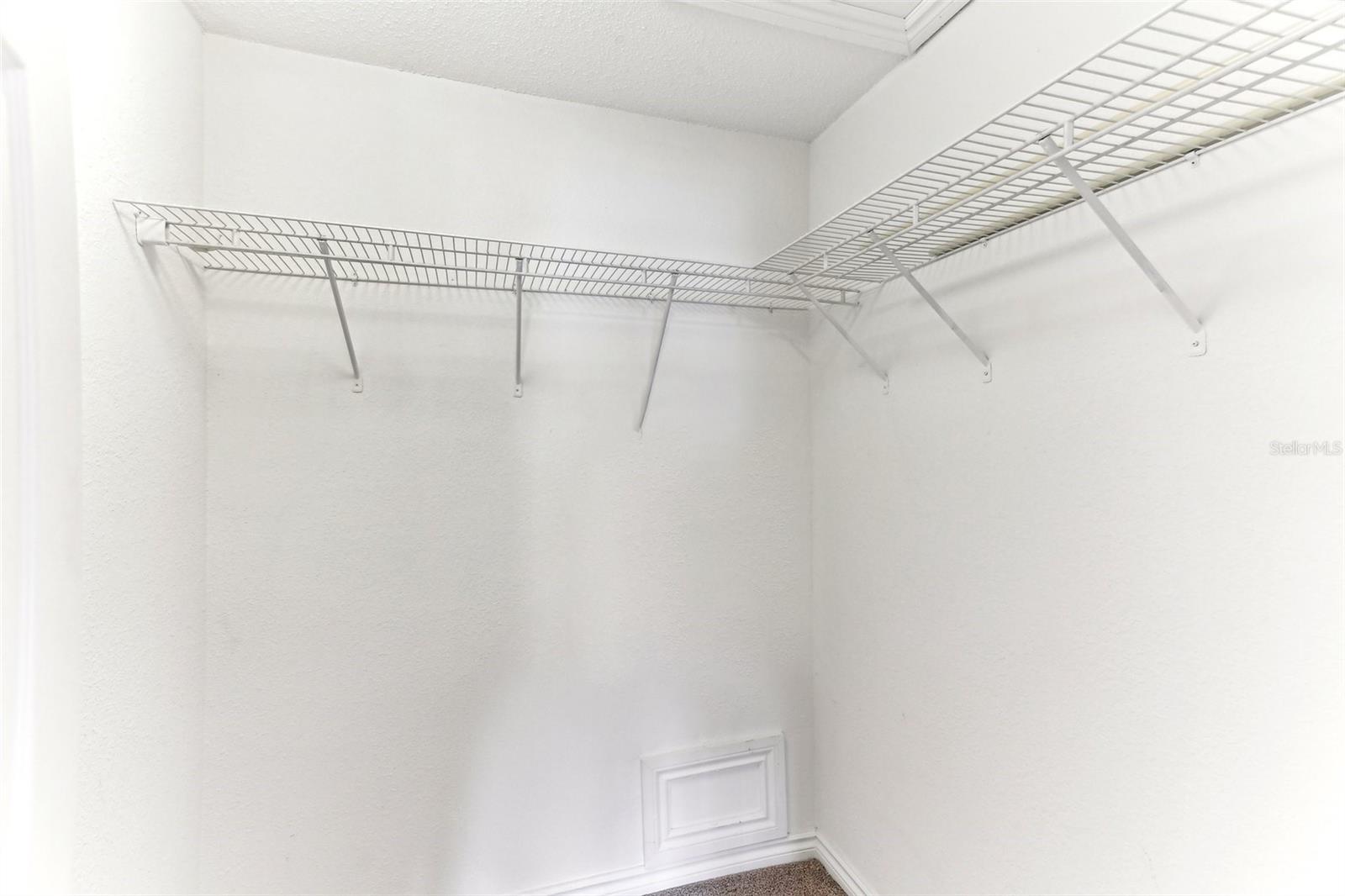 Substantially sized Walk In Closet