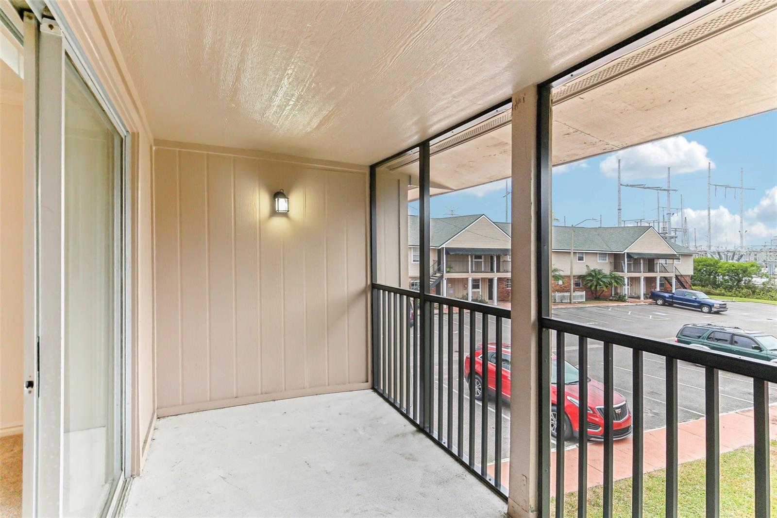 West Facing Patio to Enjoy Florida Sunsets
