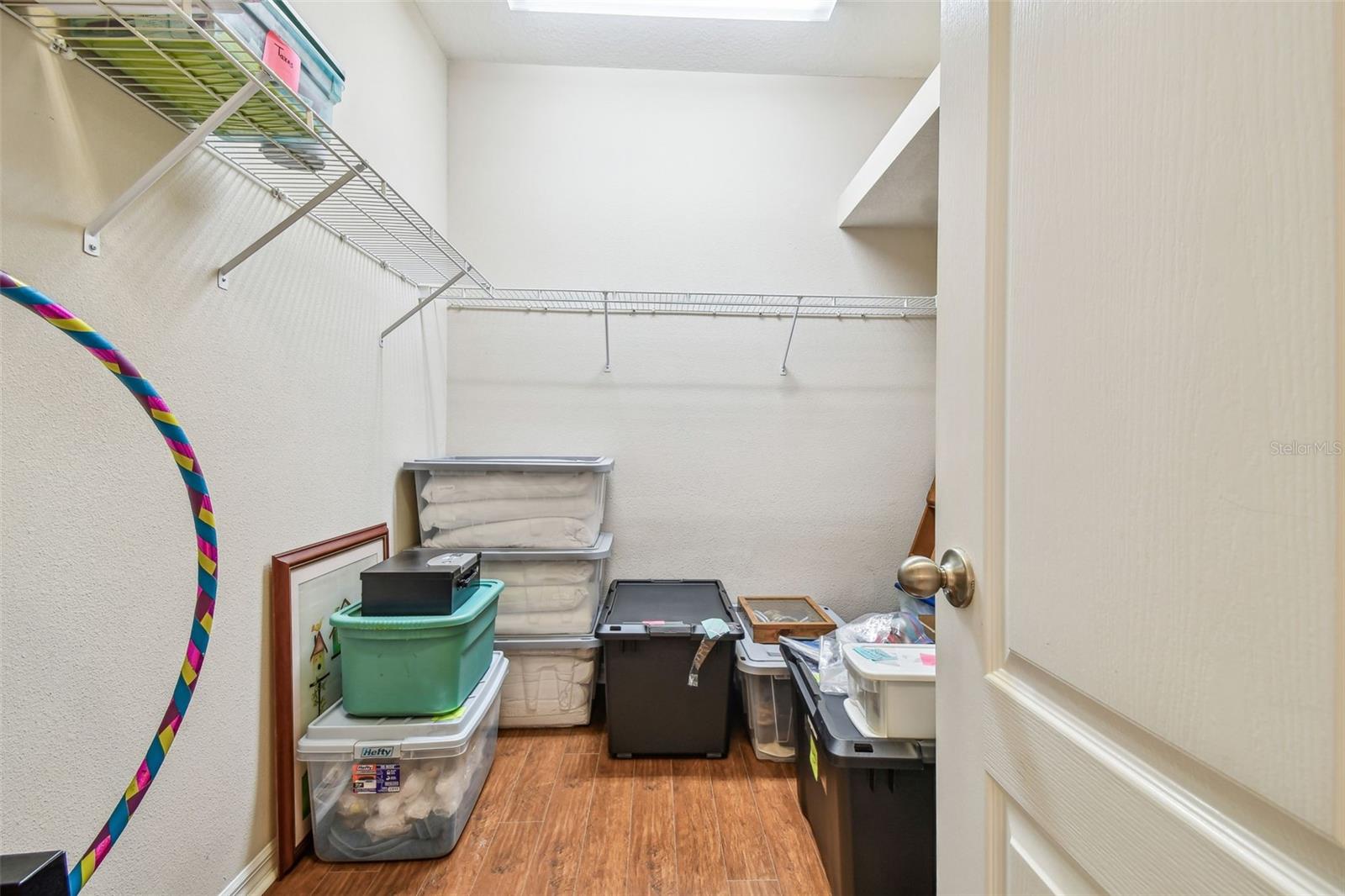 Huge Primary walk in closet