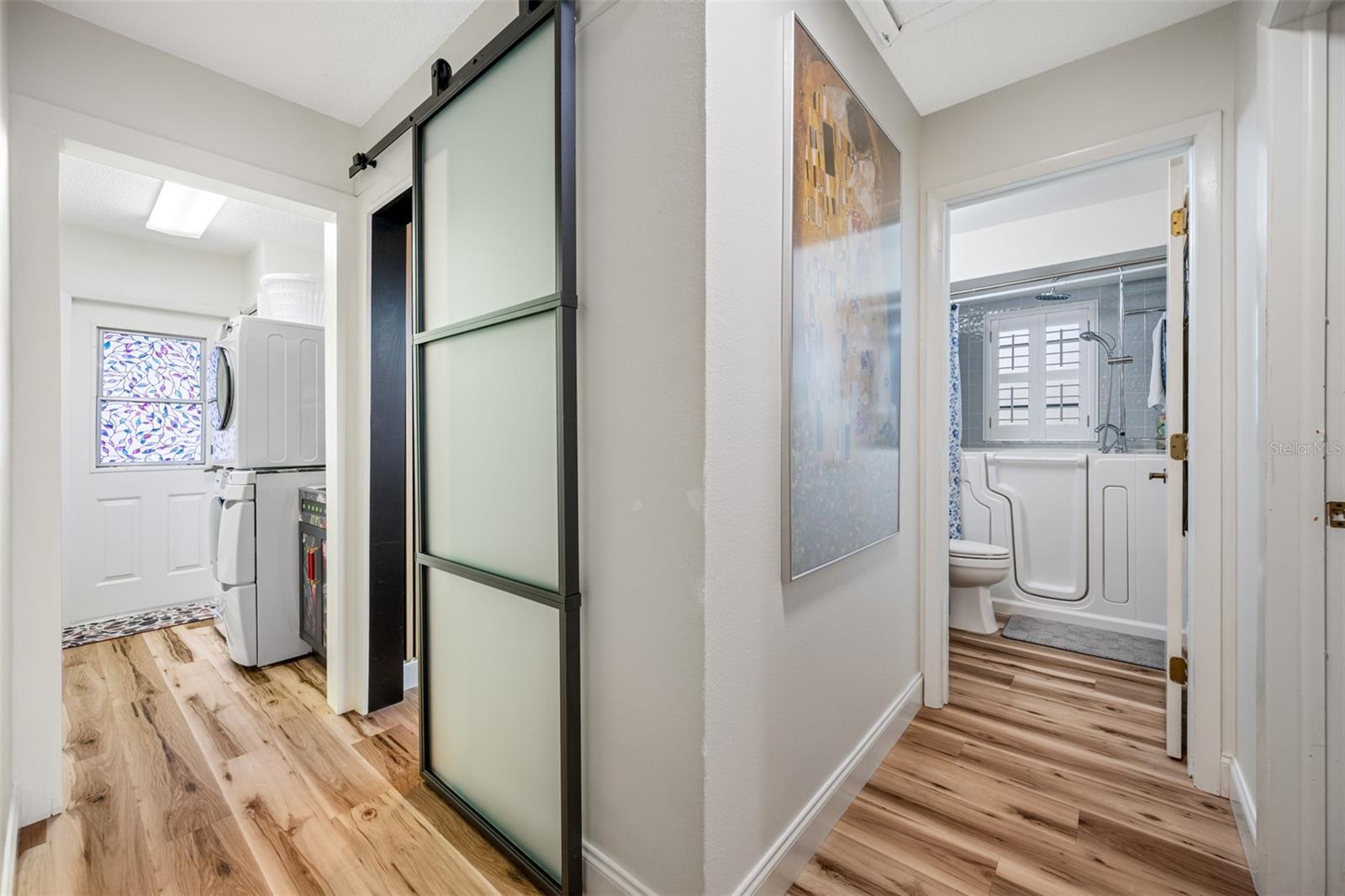 Hallway to Bedroom 3 & Laundry Room