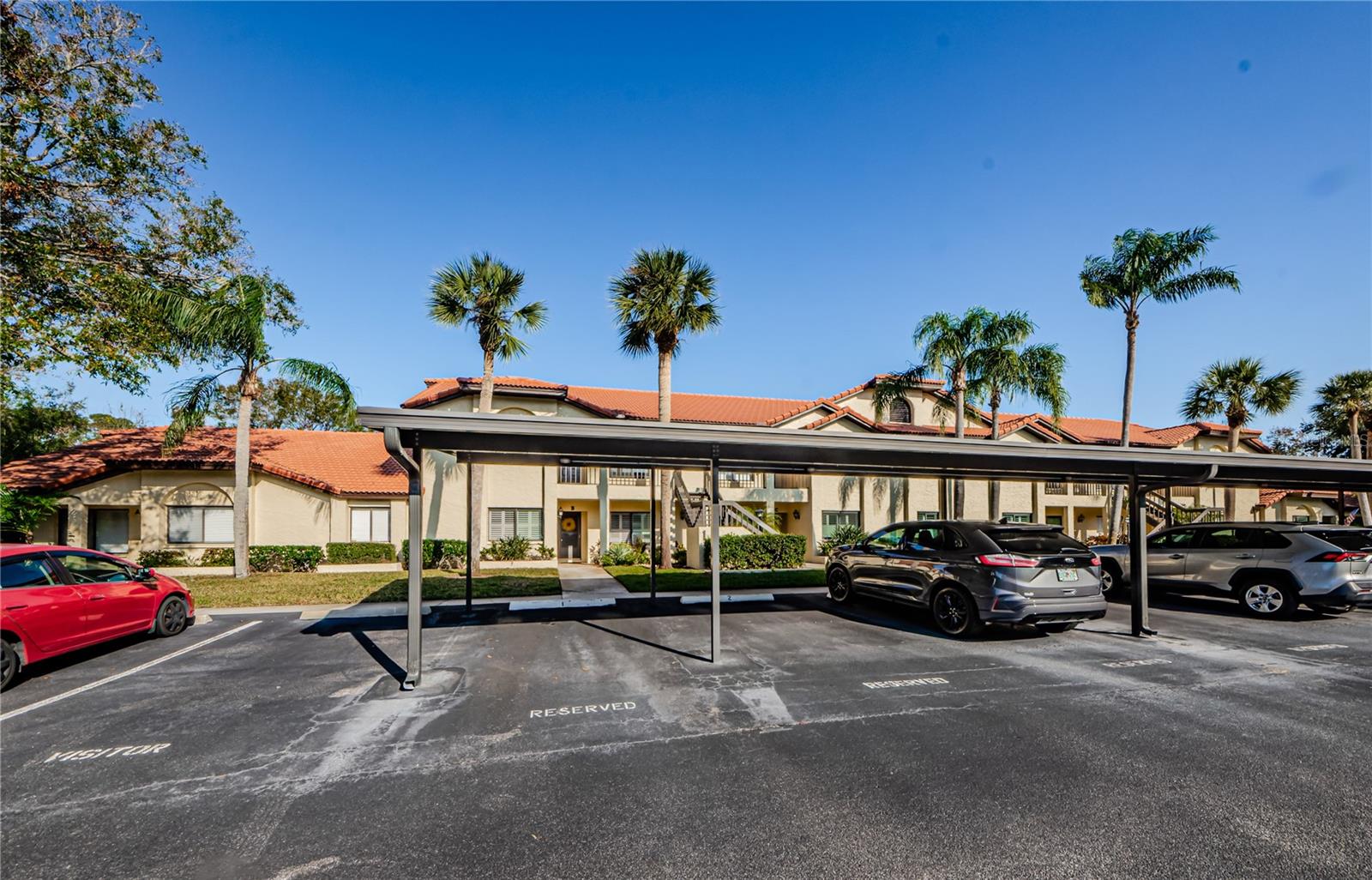 Reserved Carport in front of Building 1