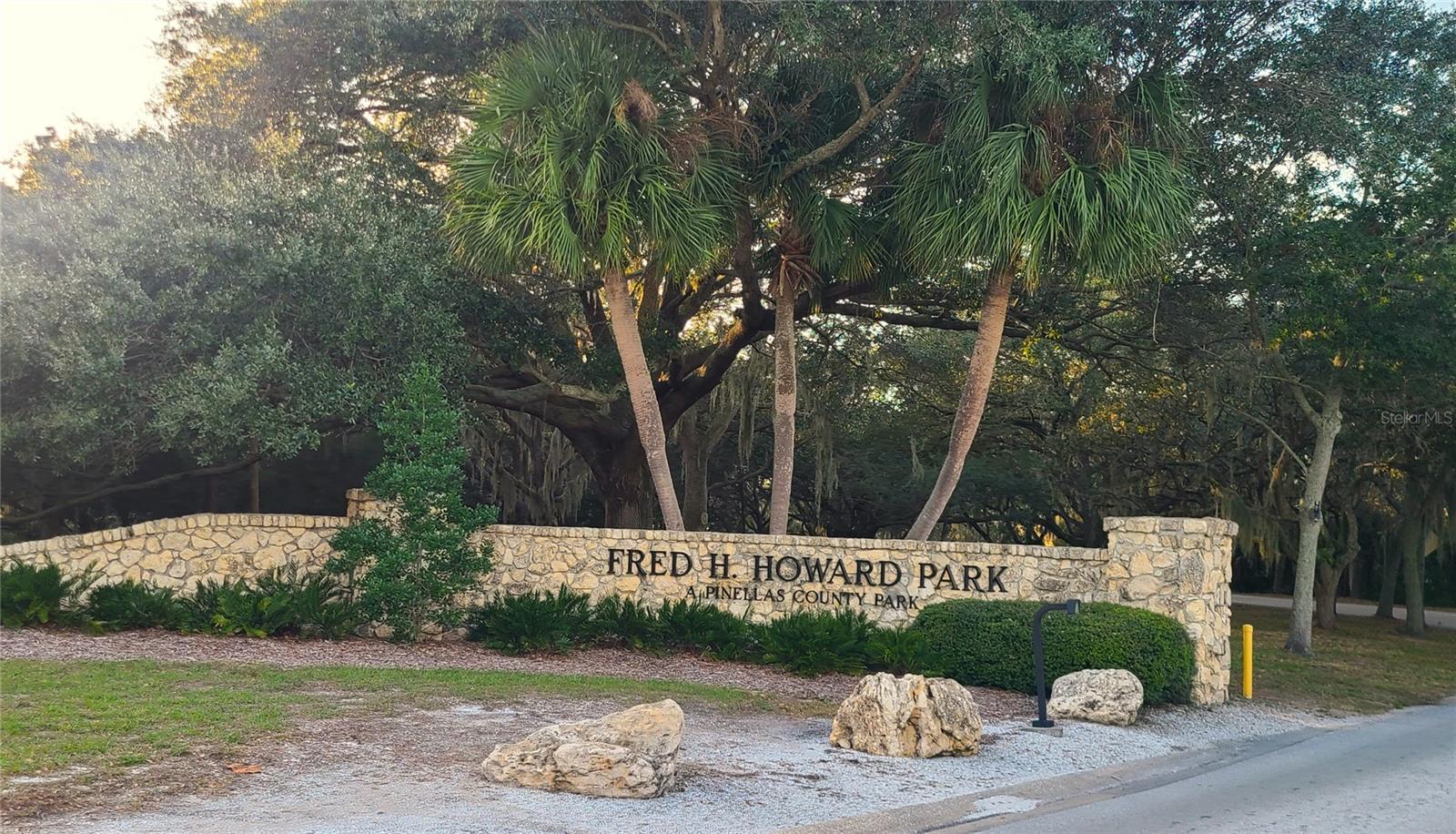 Near Fred Howard park