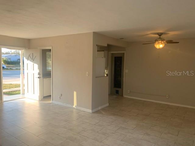 Dining room area