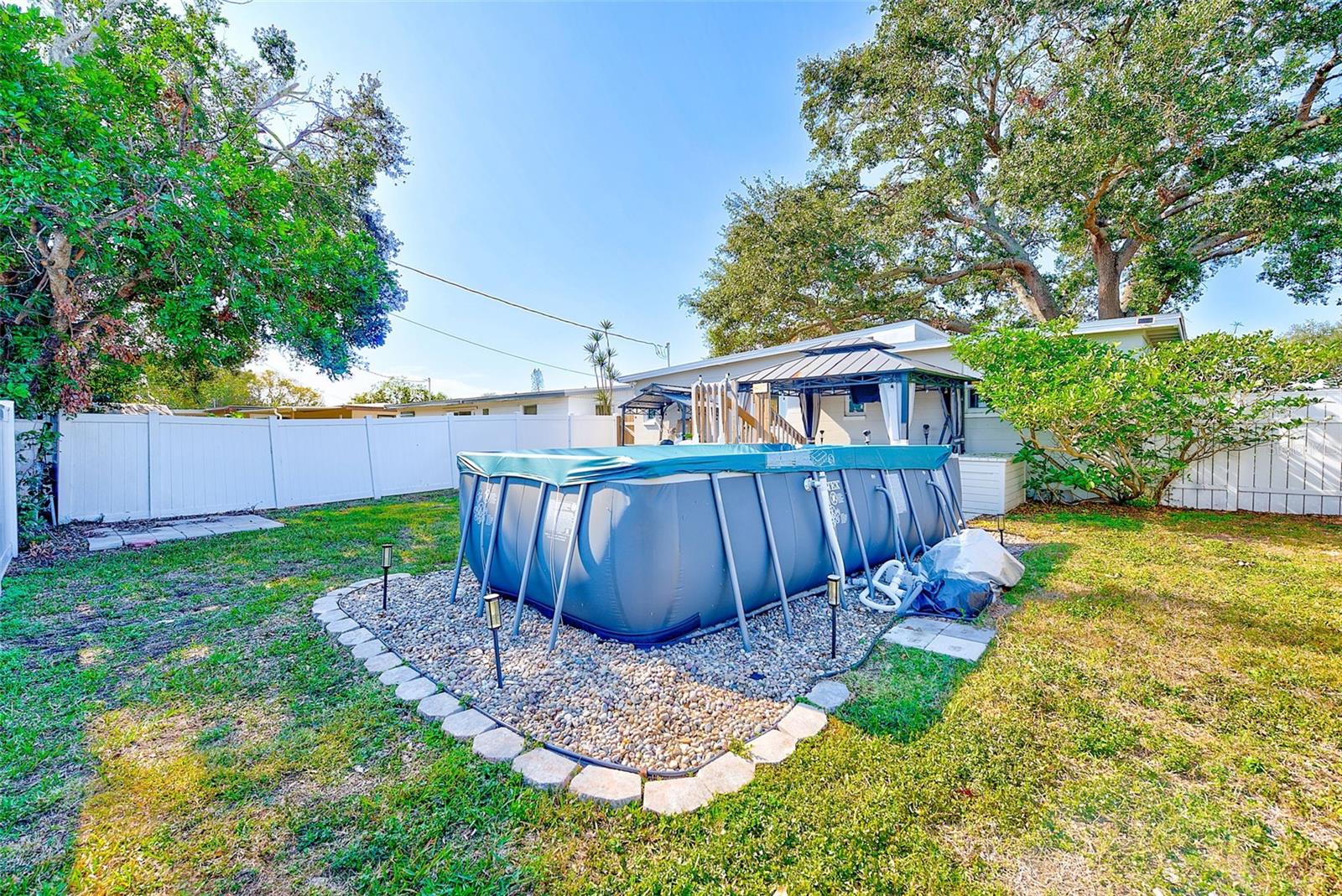 Above Ground Pool.